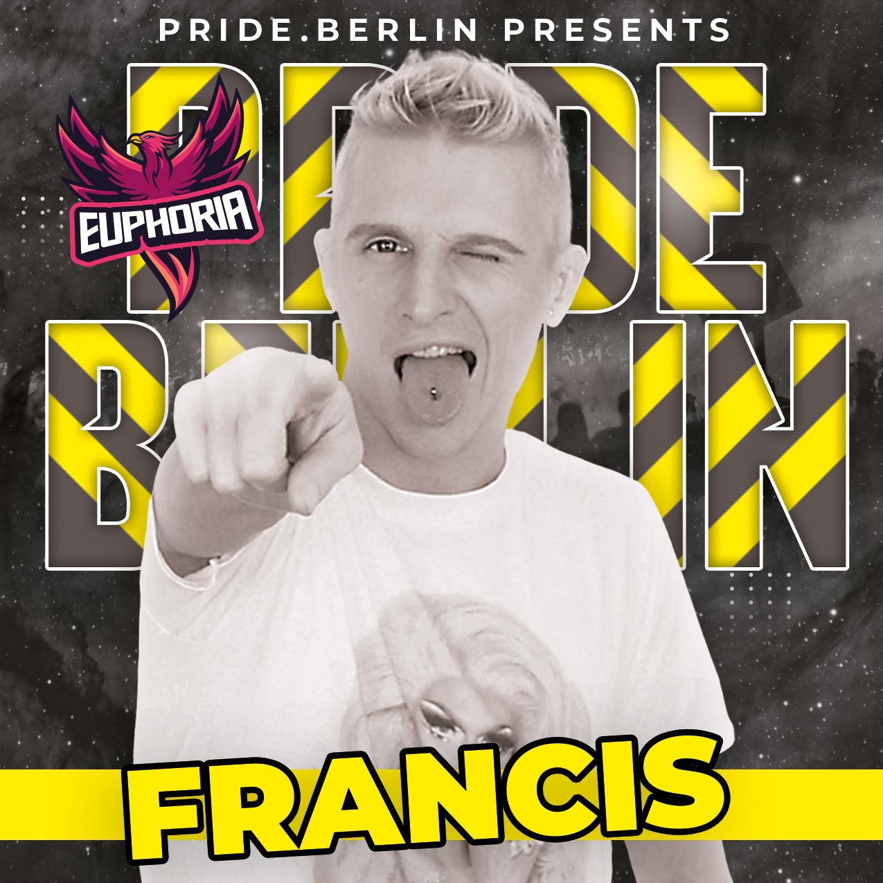 PRIDE PARTY BERLIN DJ Francis